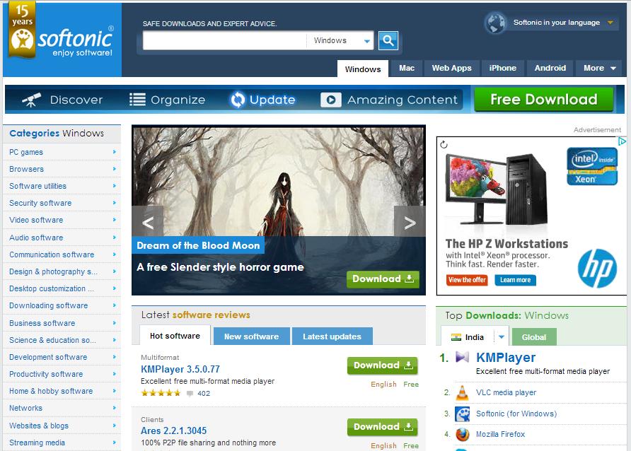 softonic software download free